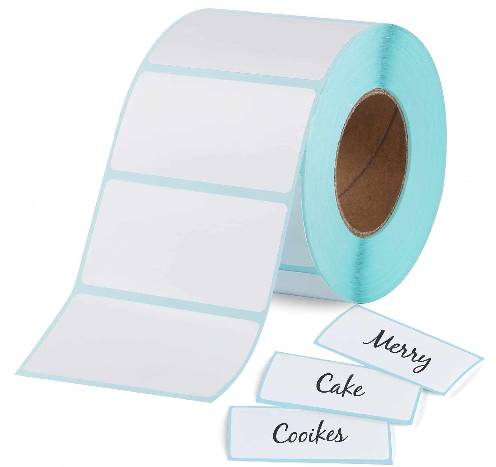 Self Adhesive Address Labels, Blank Direct Thermal Label Stickers by Binswloo, 60mm x 30mm, Roll of 800