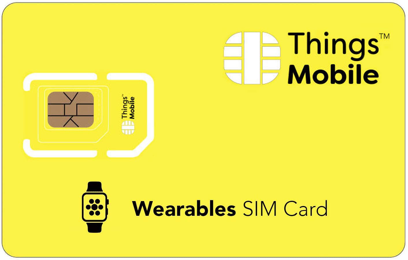 IOT/M2M SIM Card for KID SMARTWATCH - Things Mobile - Things Mobile - global coverage, multi-operator GSM/2G/3G/4G network, no fixed costs. €10 of credit included