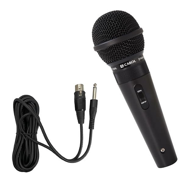 CAROL GS-36 CARDIOID DYNAMIC MICROPHONE ULTRA LIGHTWEIGHT MULTIPURPOSE...