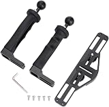 Denash Dual Handheld Grip Stabilizer Tray Underwater Camera Accessory 1/4in view 7