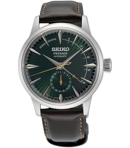 Amazon.com: SEIKO mens PRESAGE 'Mockingbird' Cocktail Green Dial