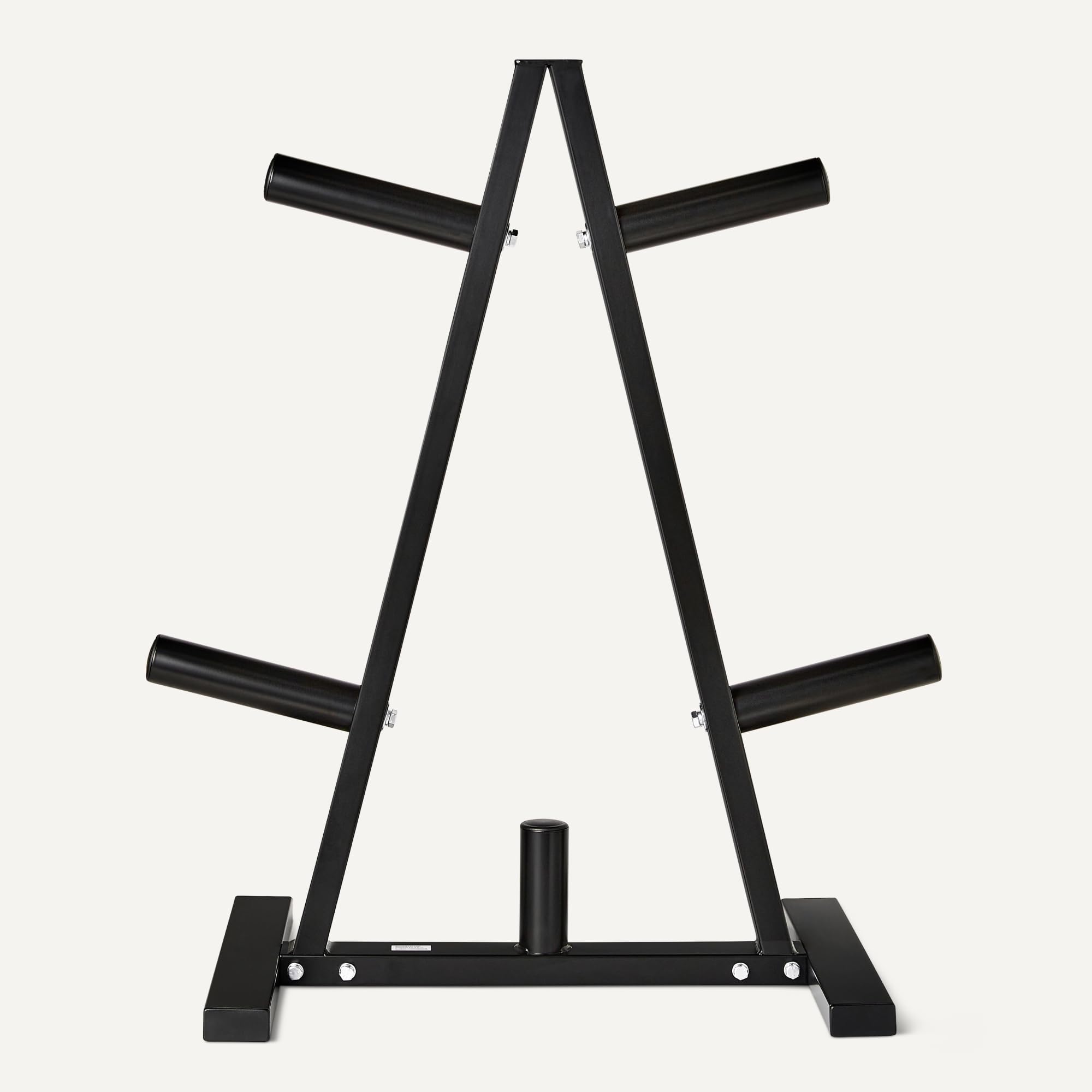 Amazon Basics Weight Plate Tree Rack