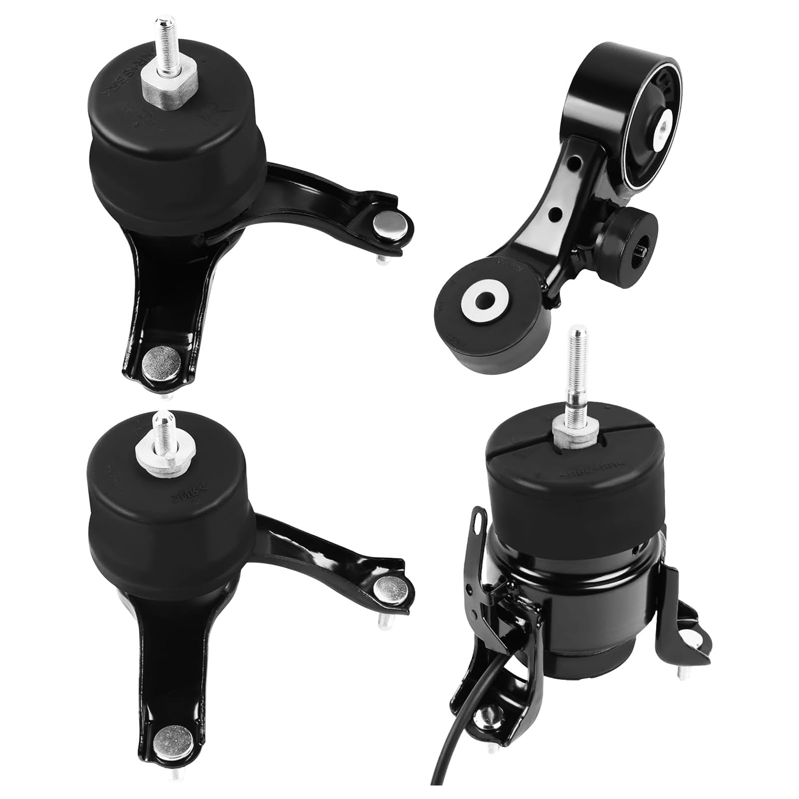 Photo 1 of 4Pcs Engine Motor Mount & Transmission Mount, For Toyota Sienna V6 3.5L FWD 2007-2010, Replace# A4239HY A62036HY A4207 A4255