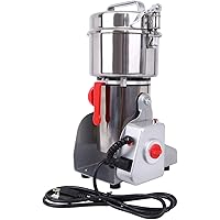 Ridgeyard Electric Grain Grinder 700g Grain Grinder Machine High Speed Grain Grinder Mill 50-300 Mesh 2500W Corn Herb…