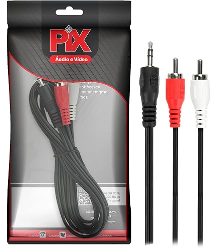 AudioQuest Cabo de interconexão de áudio analógico RCA Mackenzie