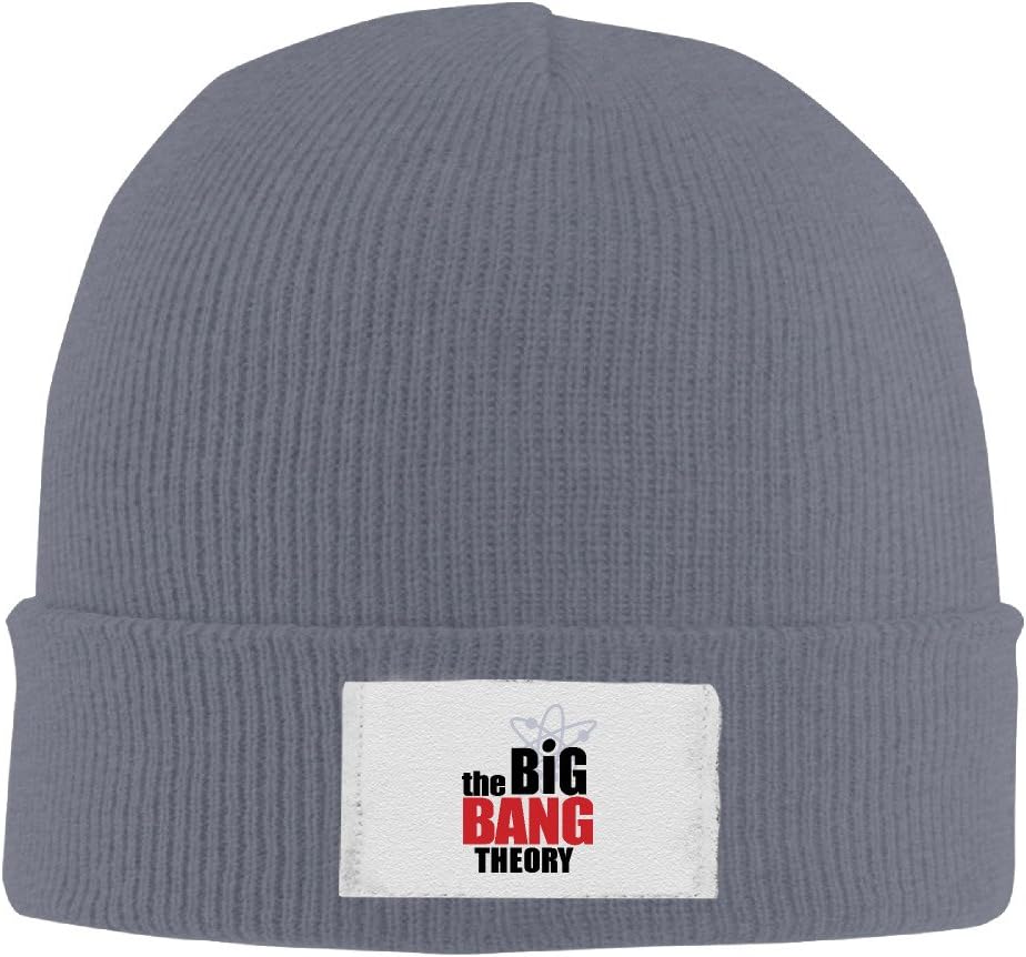 Winter The Big Bang Theory Black Unisex Warm Slouchy Beanie For Man's