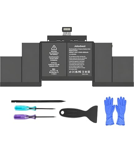 Amazon.com: Jalaxbeat A1398 A1618 Battery Replacement for Apple