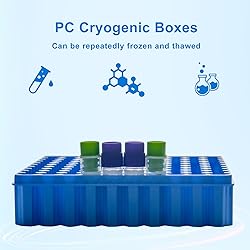 CryoKing Polycarbonate Freezer Boxes for Sample