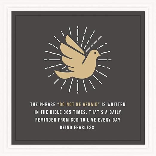 Amazon Com Belly Kicks Bible Verse Wall Art 7x7 Tile Artwork