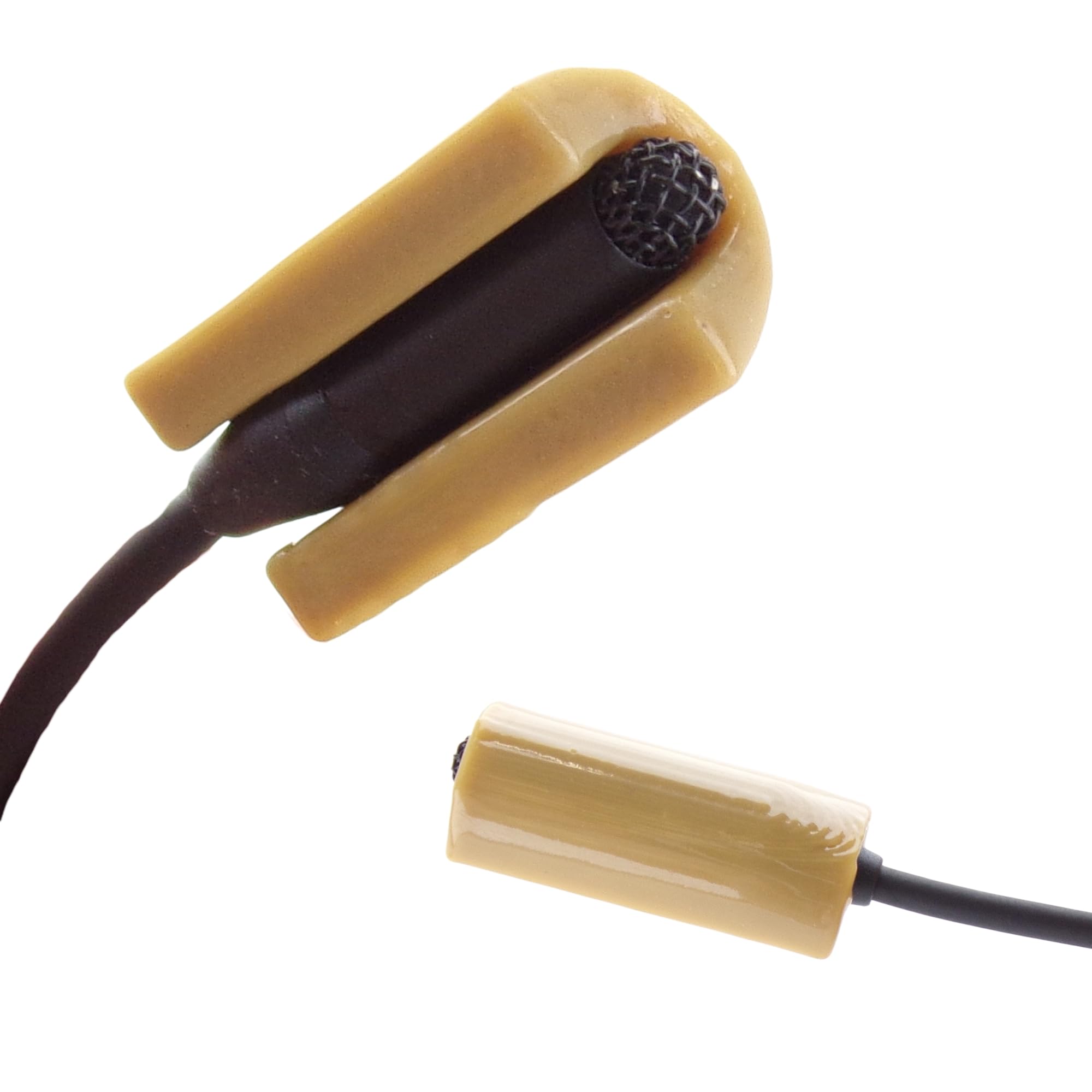URSA MiniMount. Slim, Low-Profile and Made from Hardened Plastic. Hand-Finished for Smoothness. Includes 5x Hypoallergenic MiniMount Stickies (Brown, Sanken COS11) — image 1