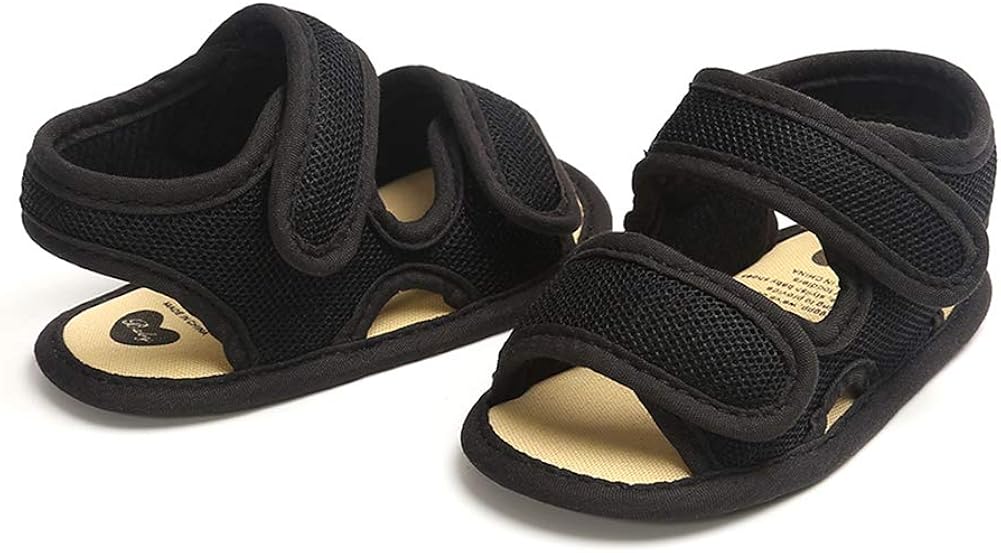  | Sawimlgy Baby Boys Girls 2 Straps Summer Dress Sandals Infant Shoes Soft Sole Breathable First Walker Newborn Shoes | Sandals