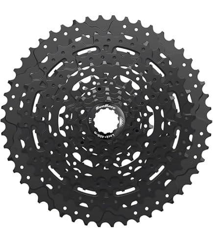 Amazon.com : SunRace M993 Cassette - 9 Speed, 11-46t, ED Black