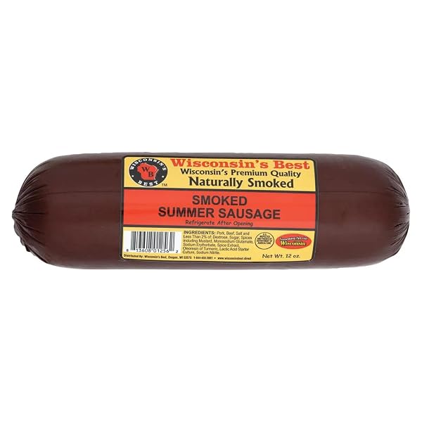 WISCONSIN CHEESE COMPANY – SPECIALTY CHEESE & SUMMER SAUSAGE GIFT BOX – 100% WISCONSIN GOUDA, SMOKED CHEDDAR, SALAMI, TOMATO BASIL CHEDDAR, SWISS (PACK OF 5 BLOCKS) | PERFECT FOR PARTIES, CHARCUTERIE BOARDS, AND HOLIDAY GIFTS