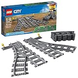 LEGO City Switch Tracks 60238 Building Kit, 8 Pieces (Pack of 1)