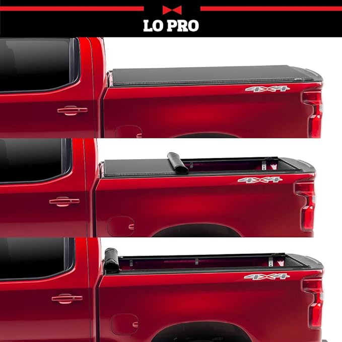 Amazon Com Truxedo Lo Pro Soft Roll Up Truck Bed Tonneau Cover 572001 Fits 14 18 2019 Limited Legacy Gmc Sierra Chevrolet Silverado 1500 2500hd 3500hd 6 6 Bed Automotive