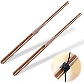 Dunkive 2 Pack Rosary Cord Knotting Tool, #7#9 and #36 Dual Head Twine Knotting Tool, Rosary Making Supplies, Beads Tying Kit, Beading Cord Kit for Jewelry, Fishing Hook, Bracelet(Brown)