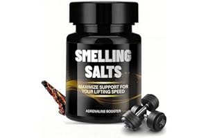 AYROX Athletic Power Salts - 3-Second Wake-Up for Weightlifting, Fitness | Work, Study, Driving | Double Strength Formula, Non-Irritating, Pocket-Sized, Long-Lasting Focus, 10+ Uses-1