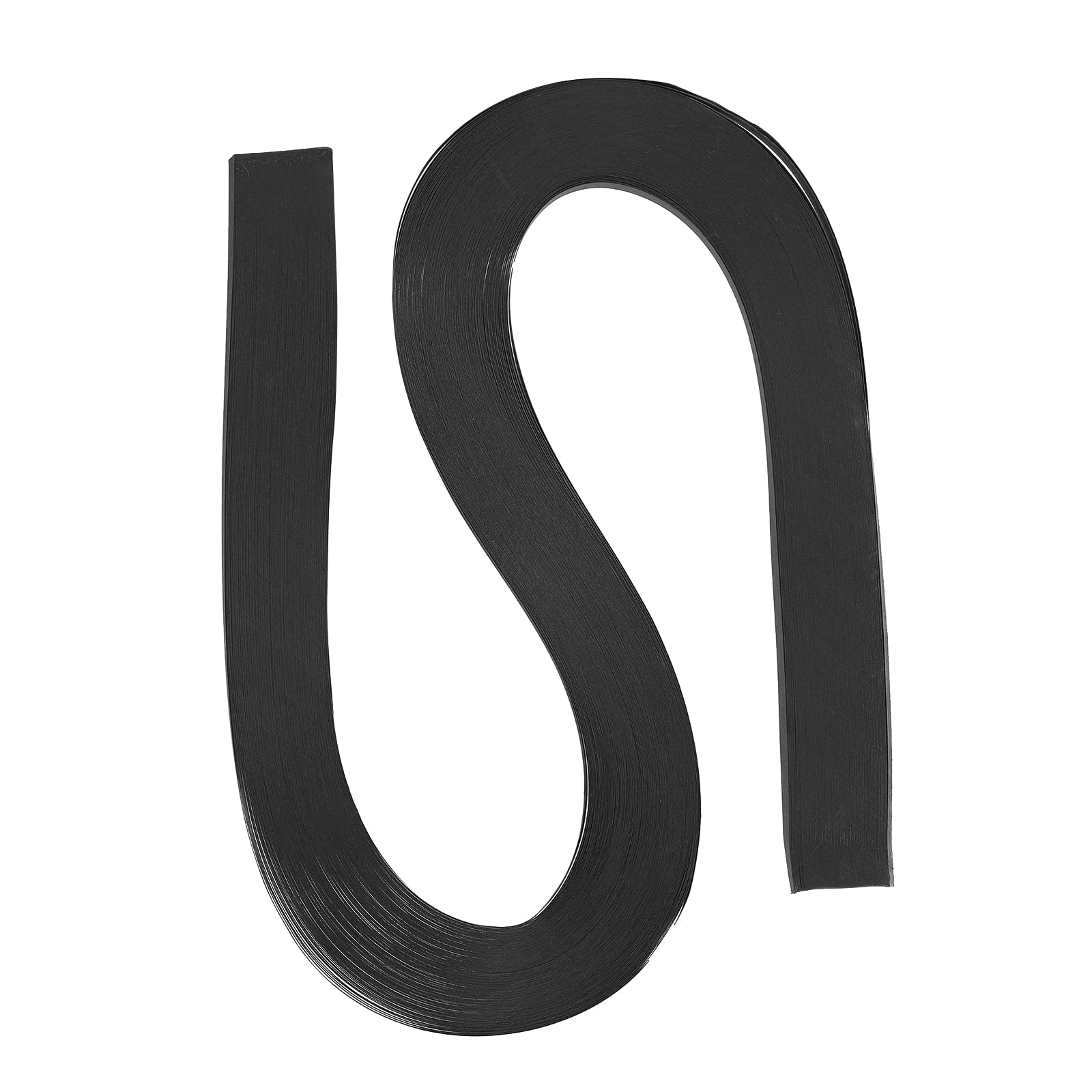 PATIKIL Quilling Strips Paper 120pcs 3/16"(5mm) 54cm Origami Paper Quilling Strip for Art DIY Hand Craft Christmas Black