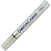 Marvy Uchida DecoColor Broad Point Paint Markers (UCH300SSLV), Silver, 1 Count (Pack of 1)