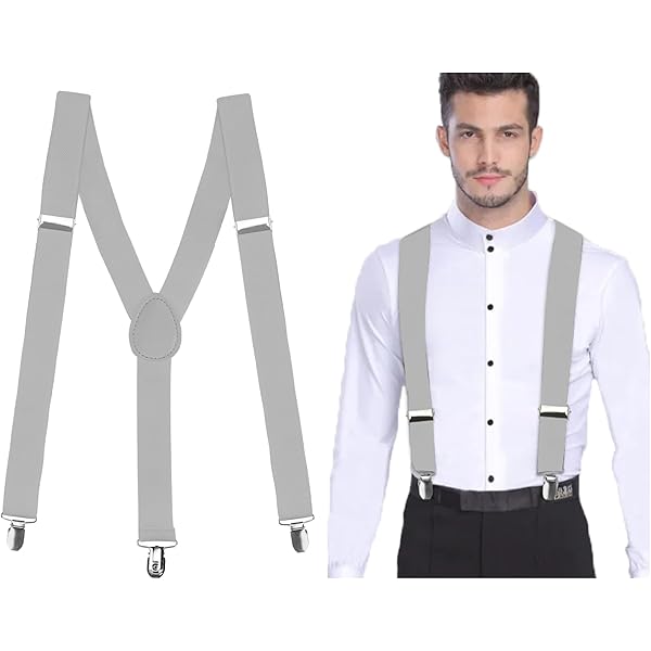 ESMOK suspender elegant pants パンツ ホワイト ESMOK suspender elegant pants パンツ ホワイト