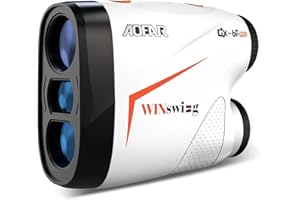 AOFAR GX-6F PRO Golf Rangefinder with Slope and Angle Switch, Flag Lock with Pulse Vibration and Continuous Scan, Tournament Designed, 600 Yards Rangefinder for Distance Measuring