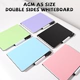 AGM A5 Mini Whiteboard Pink Double Sided Portable Dry Erase Board with Pen view 8