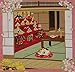 Furoshiki Cat and Hina Matsuri Girl's Day Dolls Motif Japanese Fabric 50cm
