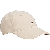 Tommy Hilfiger Mens Hats for Men | Cotton 85 Logo Adjustable Baseball Cap