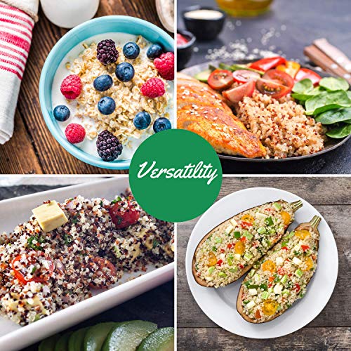 CEREAUSLY Fully Cooked Organic White Quinoa | 2 Lb | Ready to Eat | Royal Bolivian | Non-GMO | Gluten-Free | Vegan - Thumbnail 5