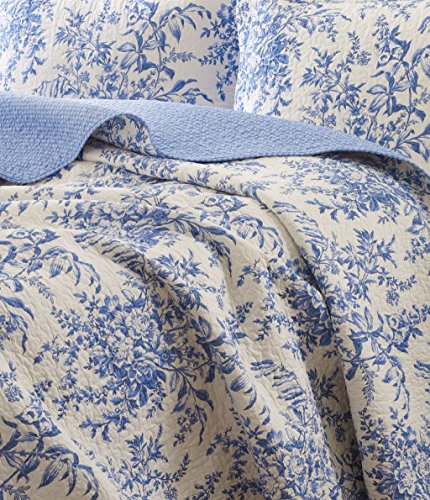 Laura Ashley Home | Bedford Collection Luxury Premium Ultra Soft Quilt Set, Comfortable & Stylish, All Season Bedding…