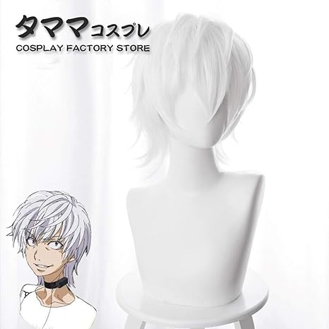 Amazon 一方通行 とある魔術の禁書目録iii アクセラレータ アニメ 高品質耐熱 コスプレ ウィッグ クリスマス ハロウィン 仮装 Cosplay Wig かつら ウィッグネット タママ コスプレ 仮装 通販