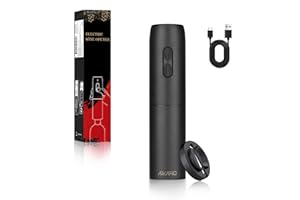 AIKARO - Electric Wine Bottle Opener Automatic Corkscrew, Rechargeable