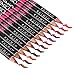 RUIMIO Waterproof Lip Liner Pencils Set 12 Colors