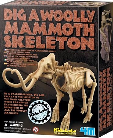 4M Kidz Labs Dig a Mammoth Skeleton