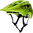 Fox Racing Mens SPEEDFRAME Mountain Biking Helmet, MIPS,Flourescent Yellow,Small