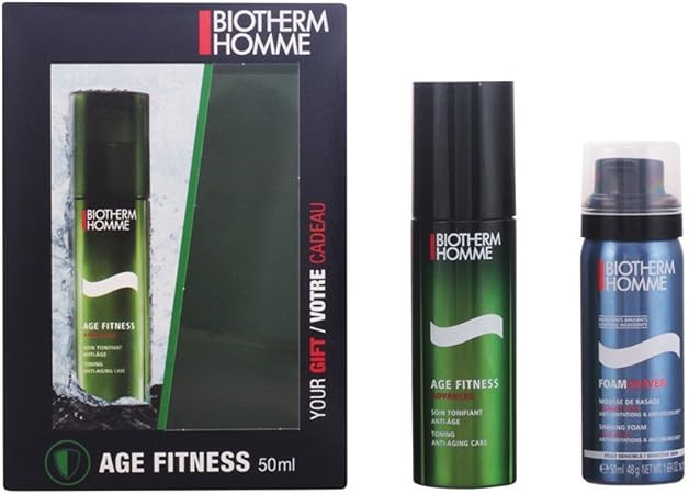 Biotherm Homme Age Fitness Tratamiento Facial - 2 Piezas: Amazon.es: Belleza