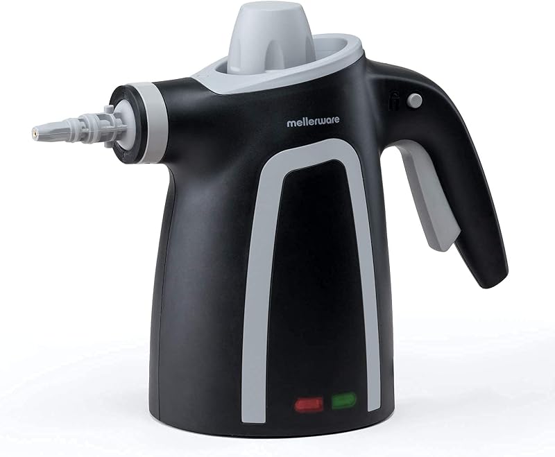 - Limpador a Vapor Portátil 1050W, Vaporizador Multiusos, 9 Acessórios