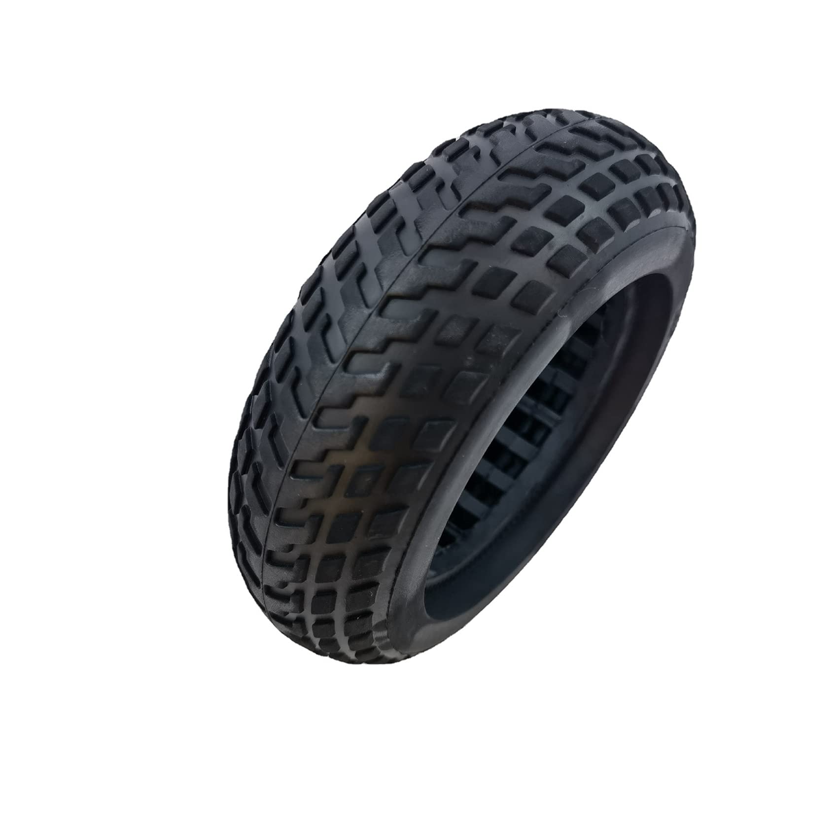 Dciustfhe 6 Inch Solid Tire for Electric Scooter, 145x50mm, 50mm Width, 6 Inch Diameter, Symmetrical Tread, Summer Season, Load Index 50, Electric Scooter Tire
