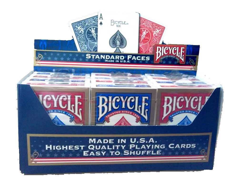 Bicycle Rider Back Poker Playing Cards - 1 Dozen 12 Decks
