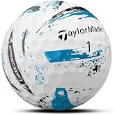 TaylorMade SpeedSoft Ink Golf Balls (Blue, 3pk) 1 Sleeve 2024