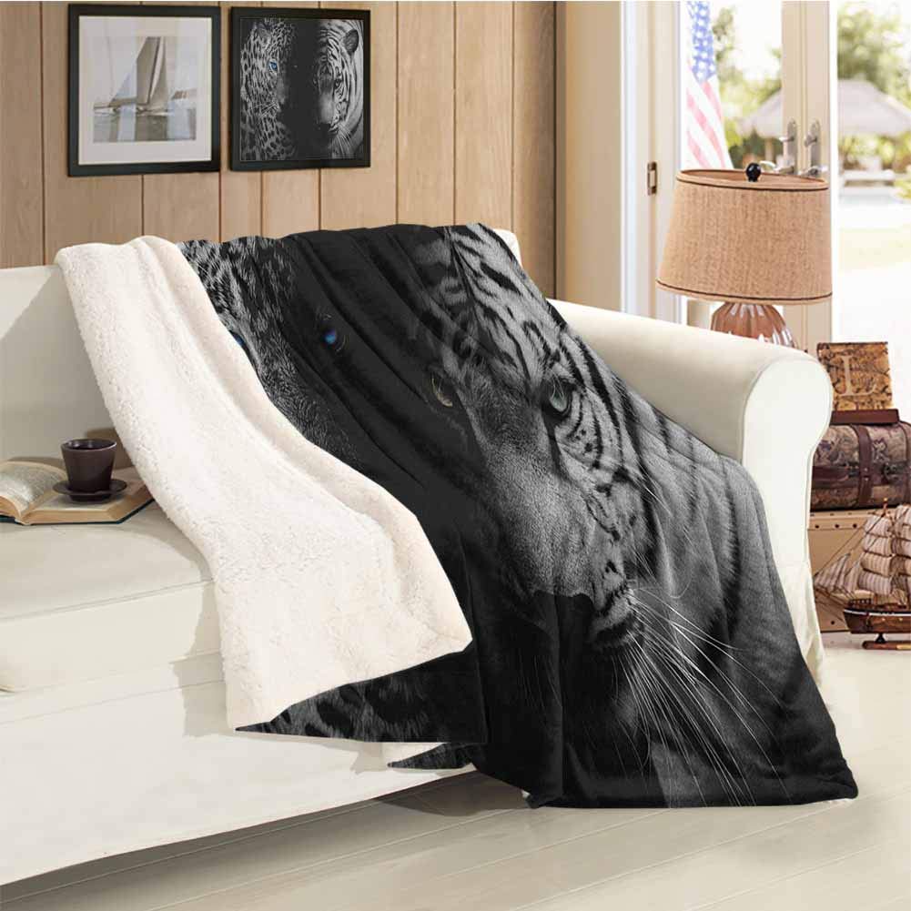 The 10 Best Sherpa Heating Blanket Wild Cat Print