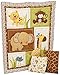 NoJo Little Bedding Jungle Dreams 3 Piece Crib Bedding Set