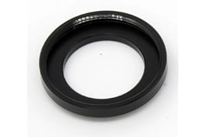 24-30 Step Up Filter Ring 24mm x0.5 Male to 30mm x0.75 Female Lens Adapter Excellent