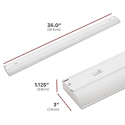 UltraPro 36 inch Hardwired Under Cabinet Lights, 3
