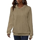 YeGine Womens Hoodies Oversized Hooded Sweatshirt Casual Long Sleeve Drawstring Pullover Tops