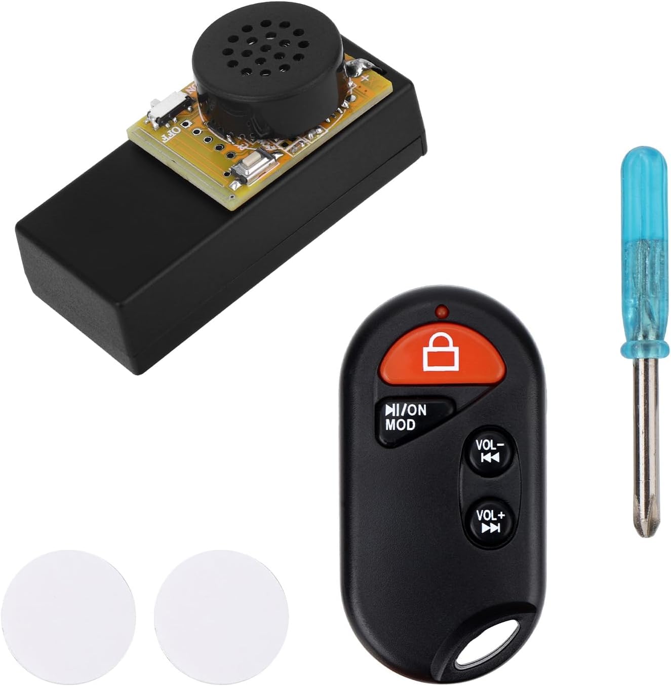 BTFO Remote Controlled Farting Prank Noise Maker Sets, Fart Remote Control Cricket Noise Makers Machine Hidden Prank Devices with Funny Fart Sounds for Office Home Car