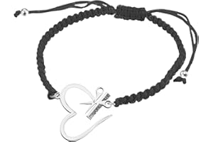 SEIRAA Hair Stylist Gift Hair Stylist Adjustable Handmade BraceletScissor and Comb Bracelet Barbers Graduation Gift