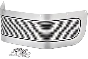 BID4ZE Chrome Front Lower Fender Trim Skirt For Harley Touring Electra Glide Standard FLHT Road King FLHR Street Glide FLHX Road Glide FLTR 2014-2023