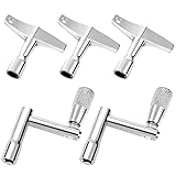 5pcs Drum Tuning Key, T & Z Shaped Drum Key Tool