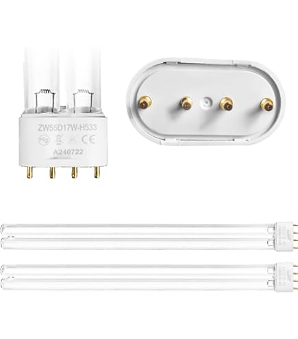 Bft Clonix Lampadina UV Di Ricambio Per Filtri OASE, Bitron, Viltronic - Per Laghetti E Vasche Koi, Controllo Alghe Tubo Uvc Ricambio